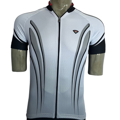 Bicycle Line Sysma full zip jersey white