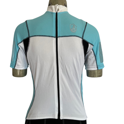Campagnolo Raytech full zip jersey white/blue