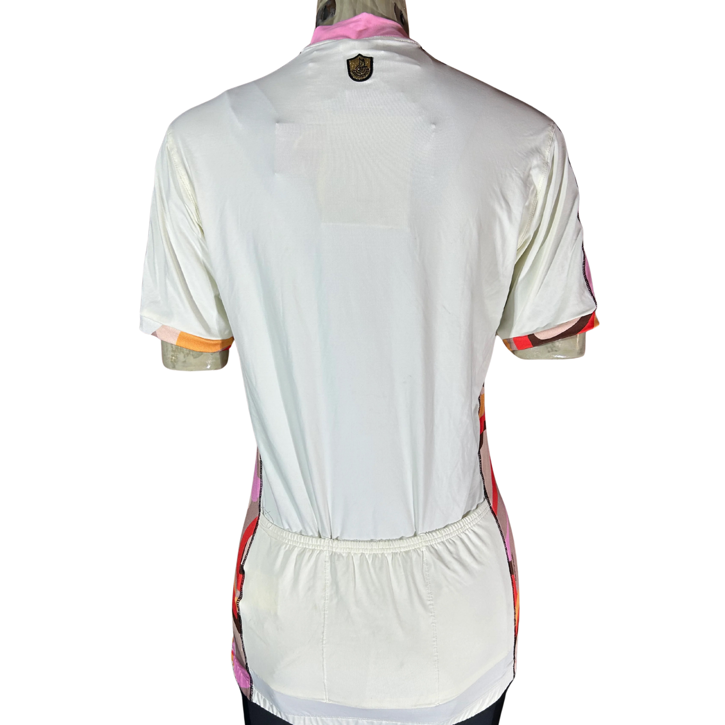 CAMPAGNOLO Ethnic Swirl Jersey Women's White / Pink SMALL