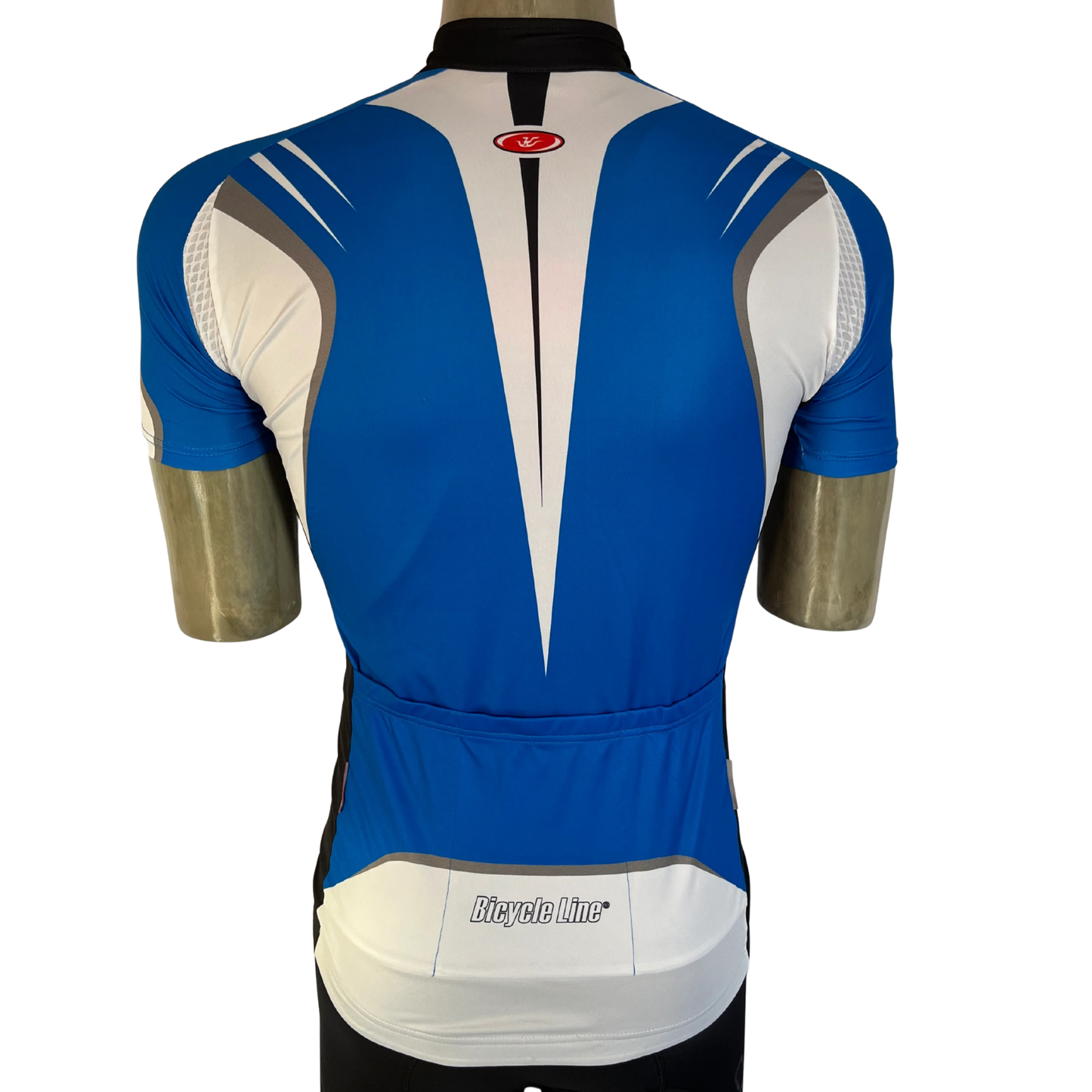 Bicycle Line khrono full zip jersey blue/white