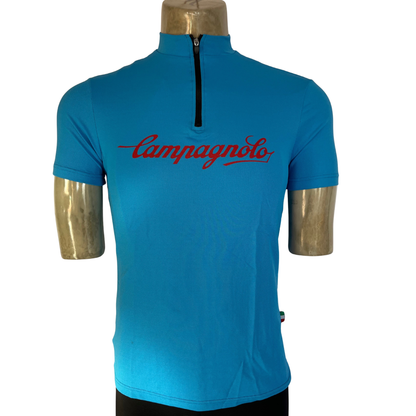 Campagnolo Stella Highneck 1/4 zip jersey blue