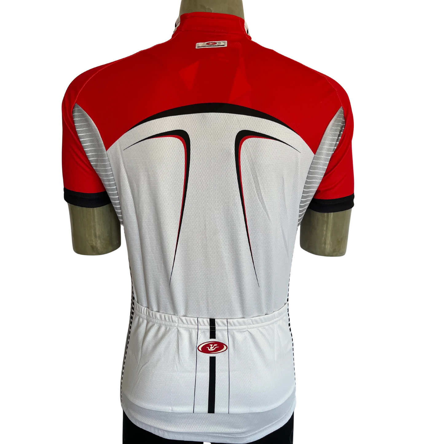 Bicycle Line full zip jersey red/white