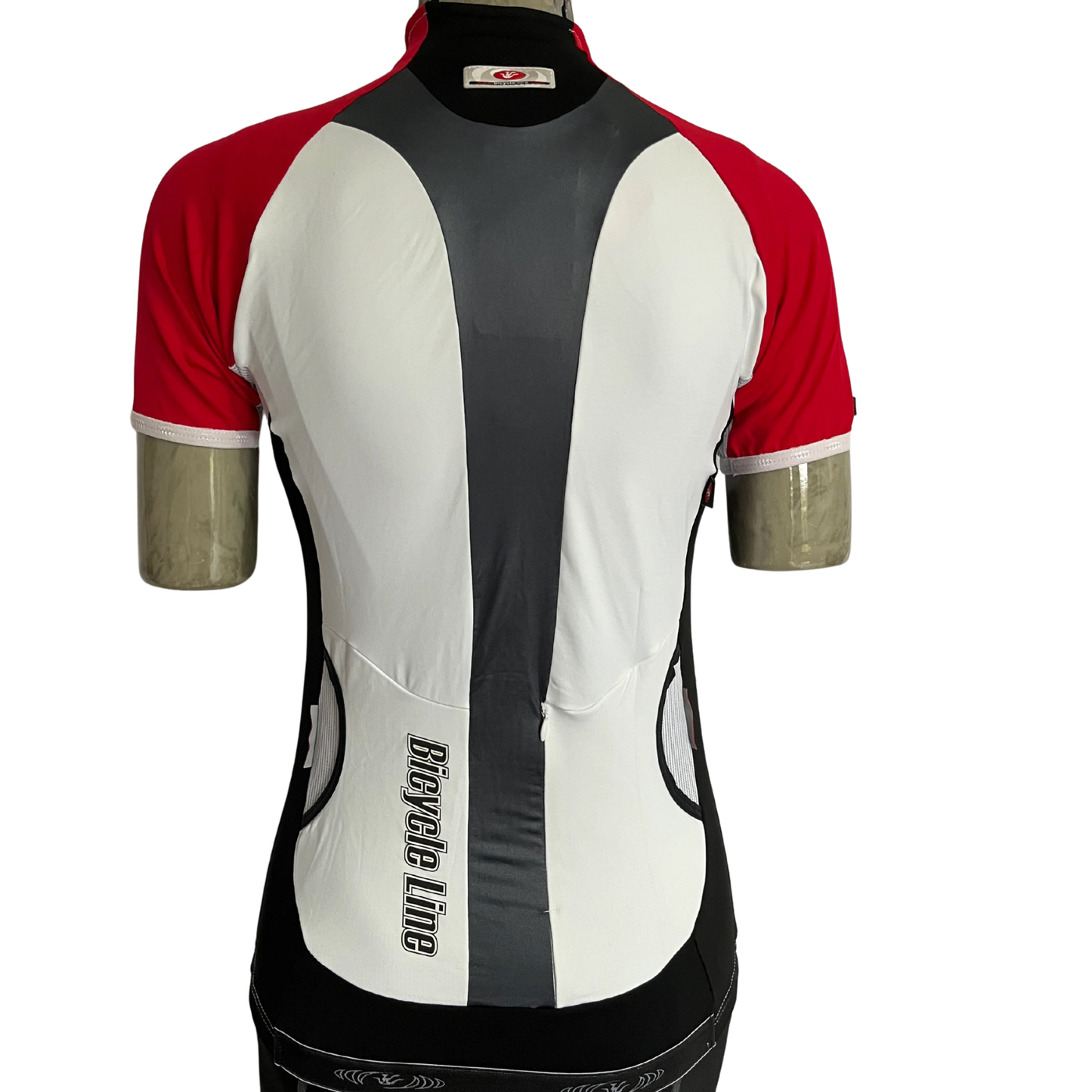 Bicycle Line Vanity full zip women’s jersey white/red