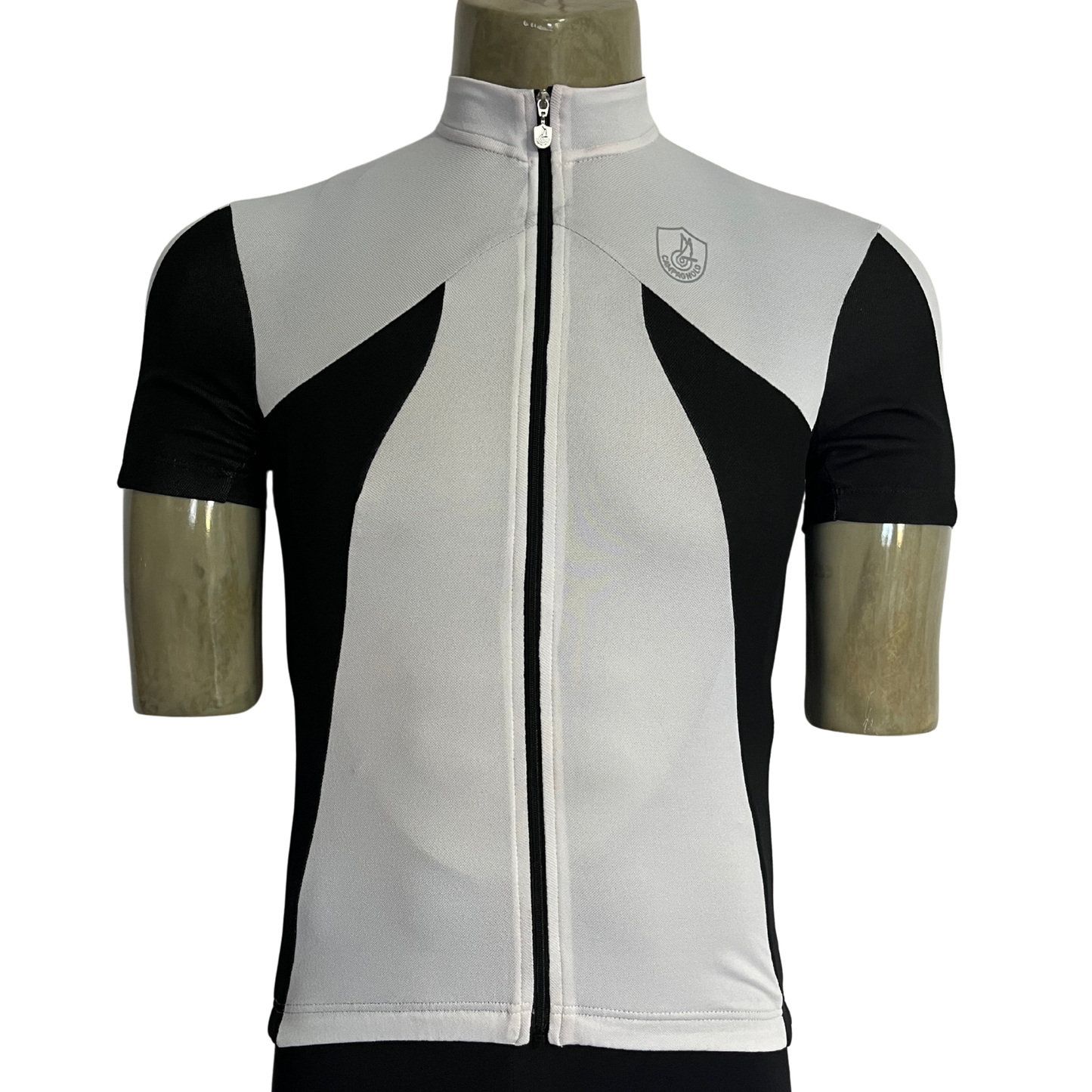 Campagnolo Raytech full zip jersey white/black