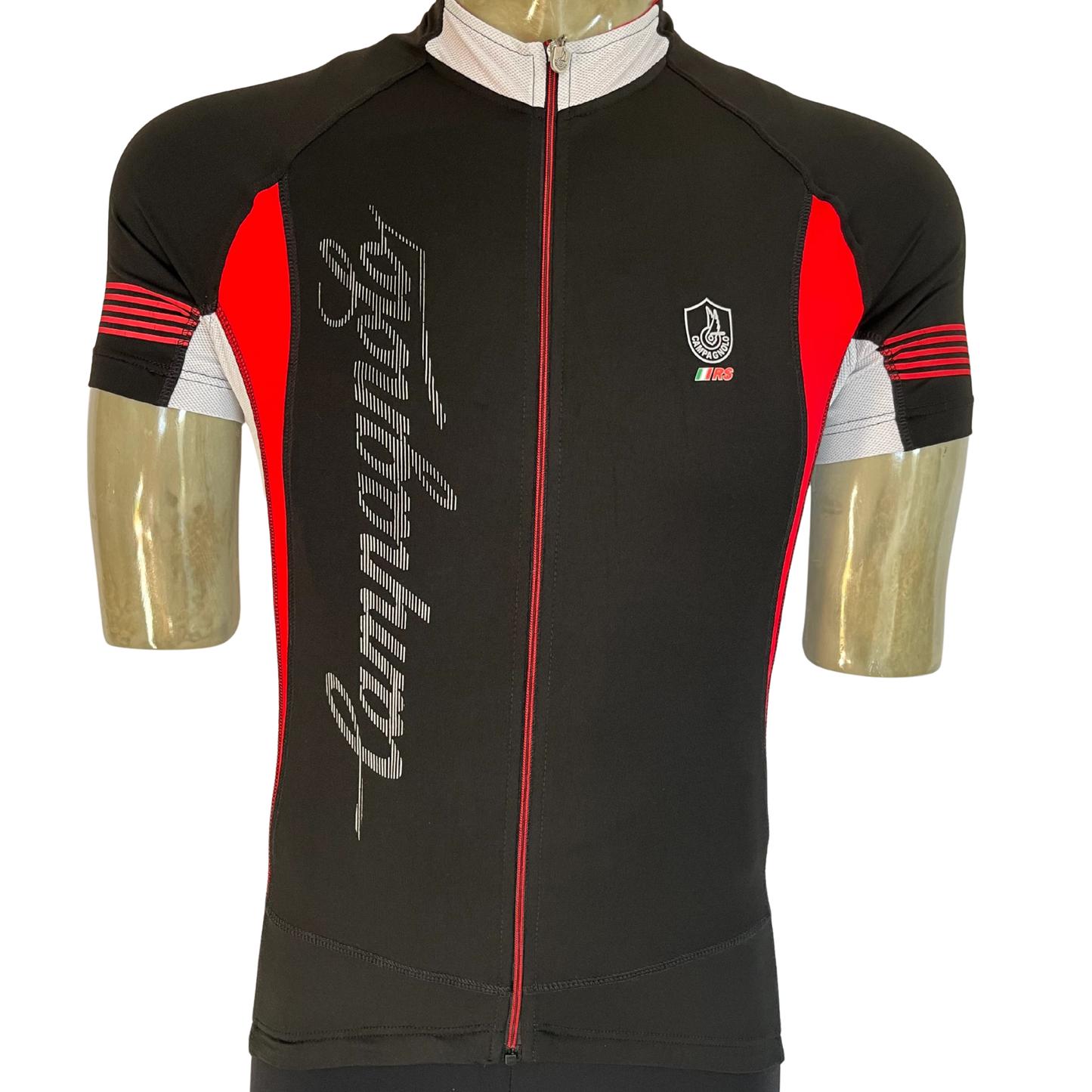 Campagnolo Racing full zip jersey black/white