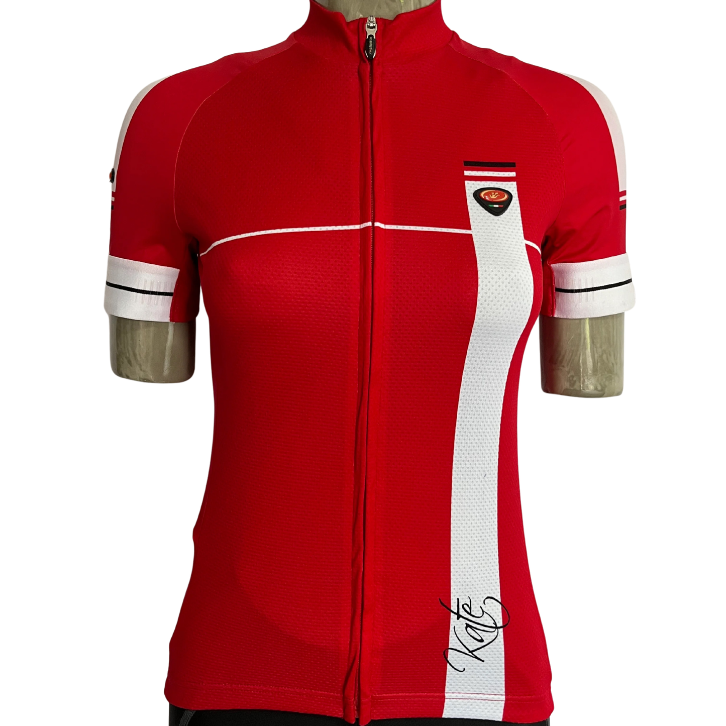 Bicycle Line Kate full zip women’s jersey red