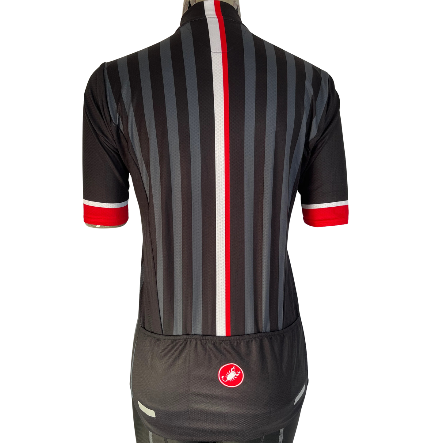 Castelli Podio Doppio full zip jersey black