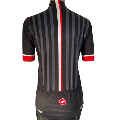 Castelli Podio Doppio full zip jersey black