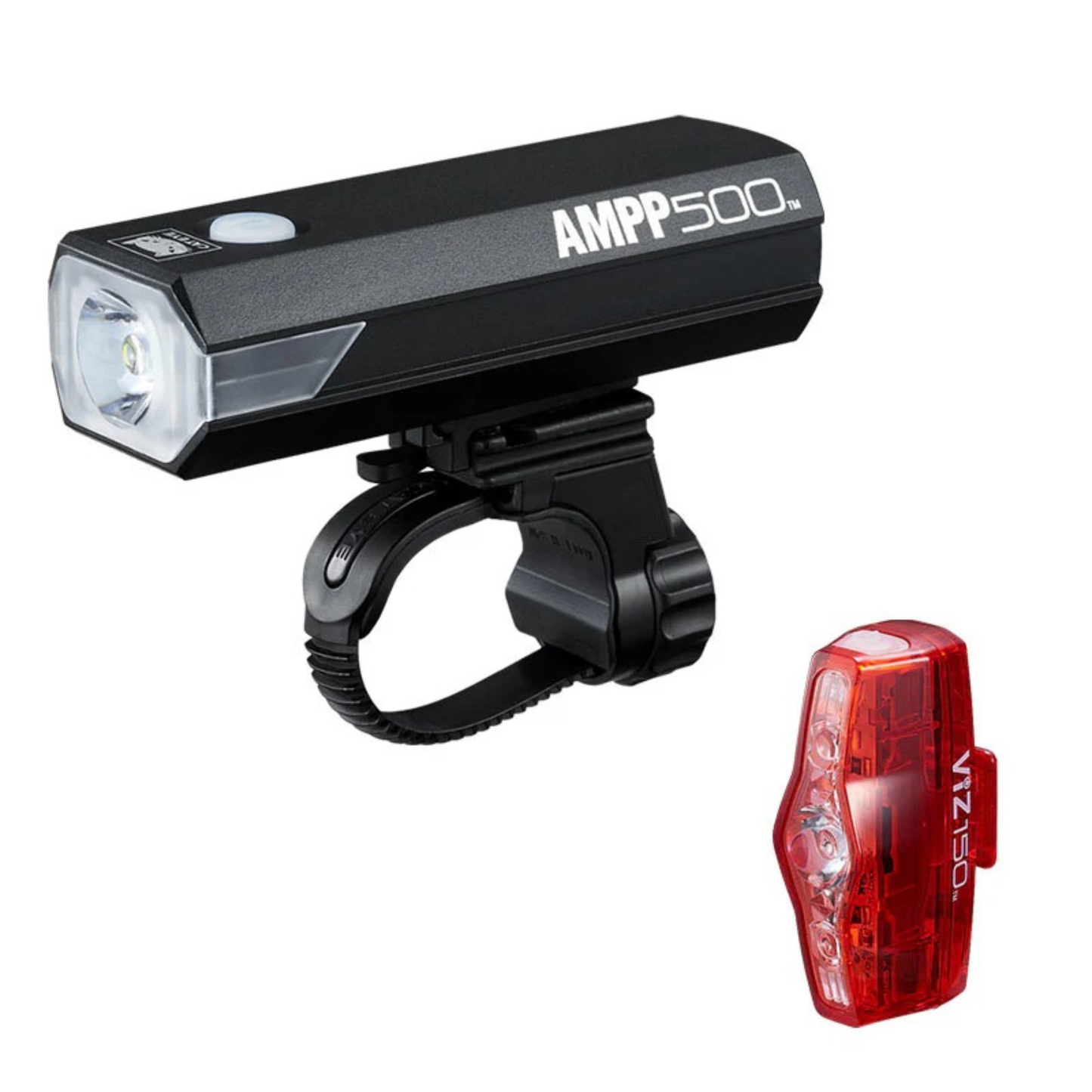 Cateye Lightset AMPP 500 & VIZ 150 Black
