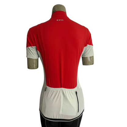 Campagnolo Lunar full zip women’s jersey red/white