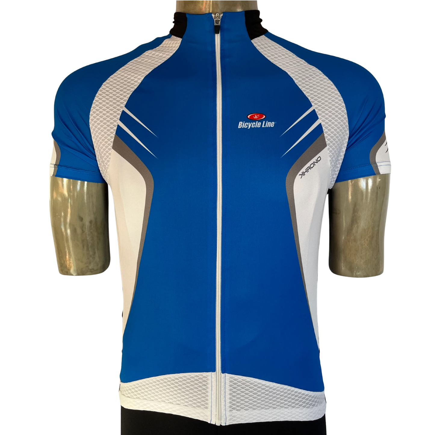 Bicycle Line khrono full zip jersey blue/white
