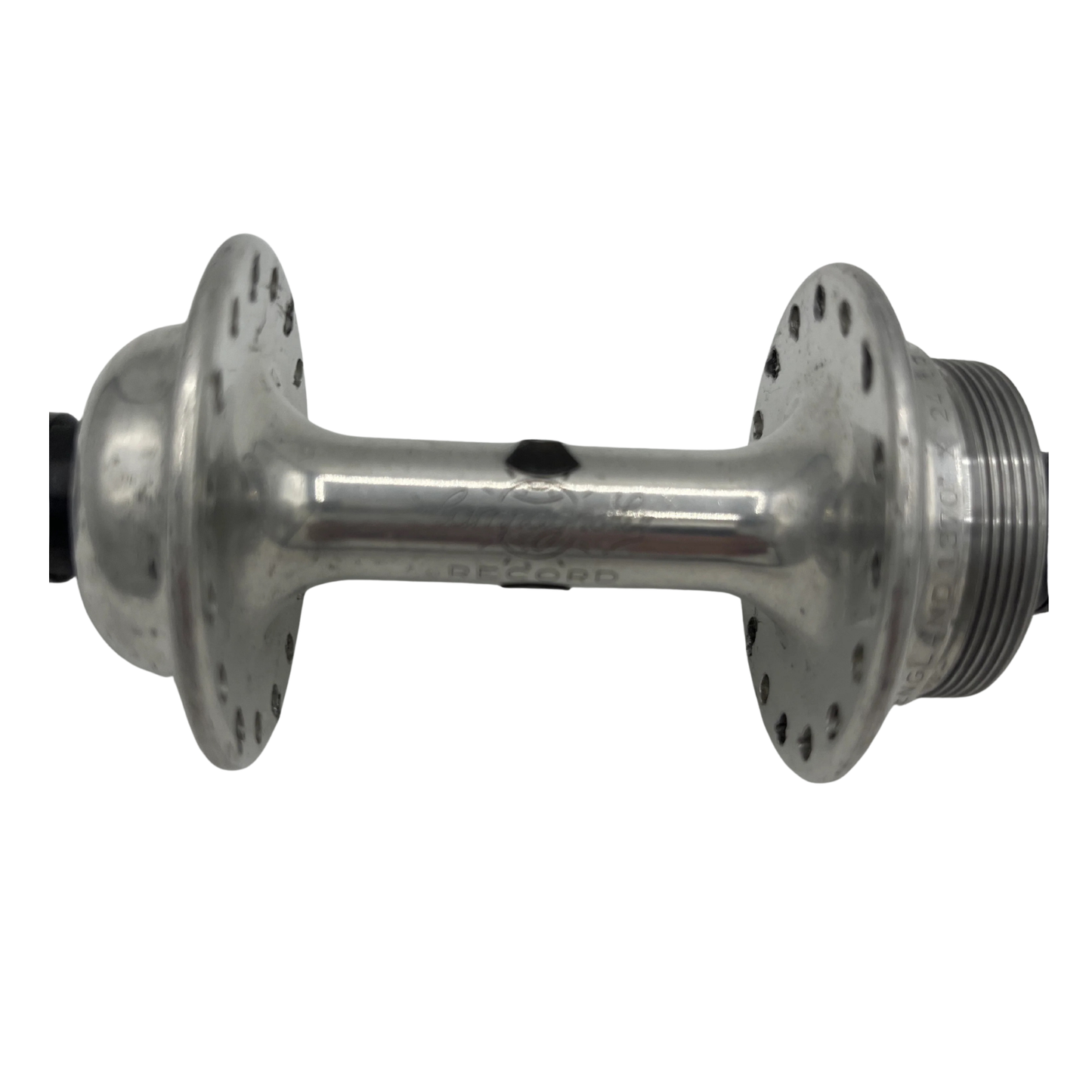 CAMPAG RECORD REAR HUB - 32H - SOLID AXLE