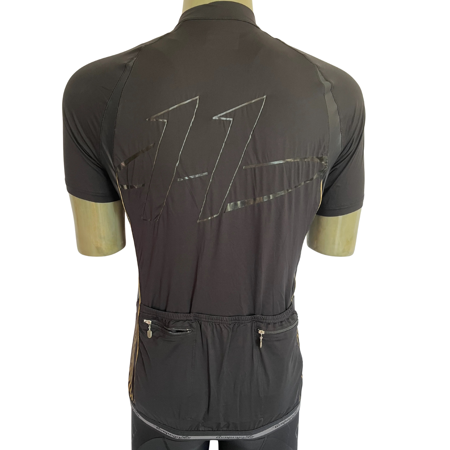 Campagnolo 11 Speed 3/4 zip jersey black