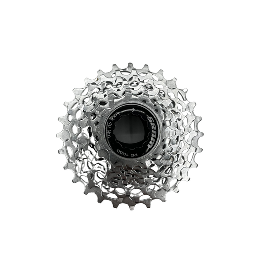 SRAM 9 SPEED CASSETTE - 12-28 - (10 SPEED LOCKRING)