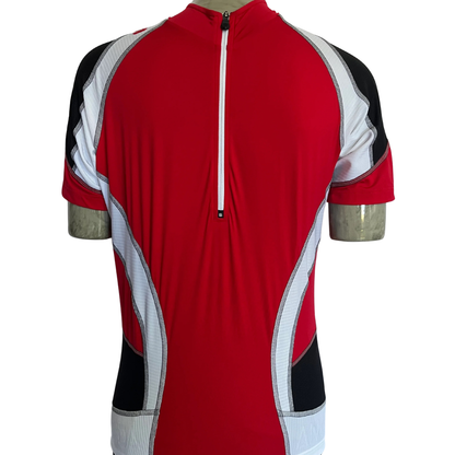 Sportful Anakonda 1/2 zip jersey red
