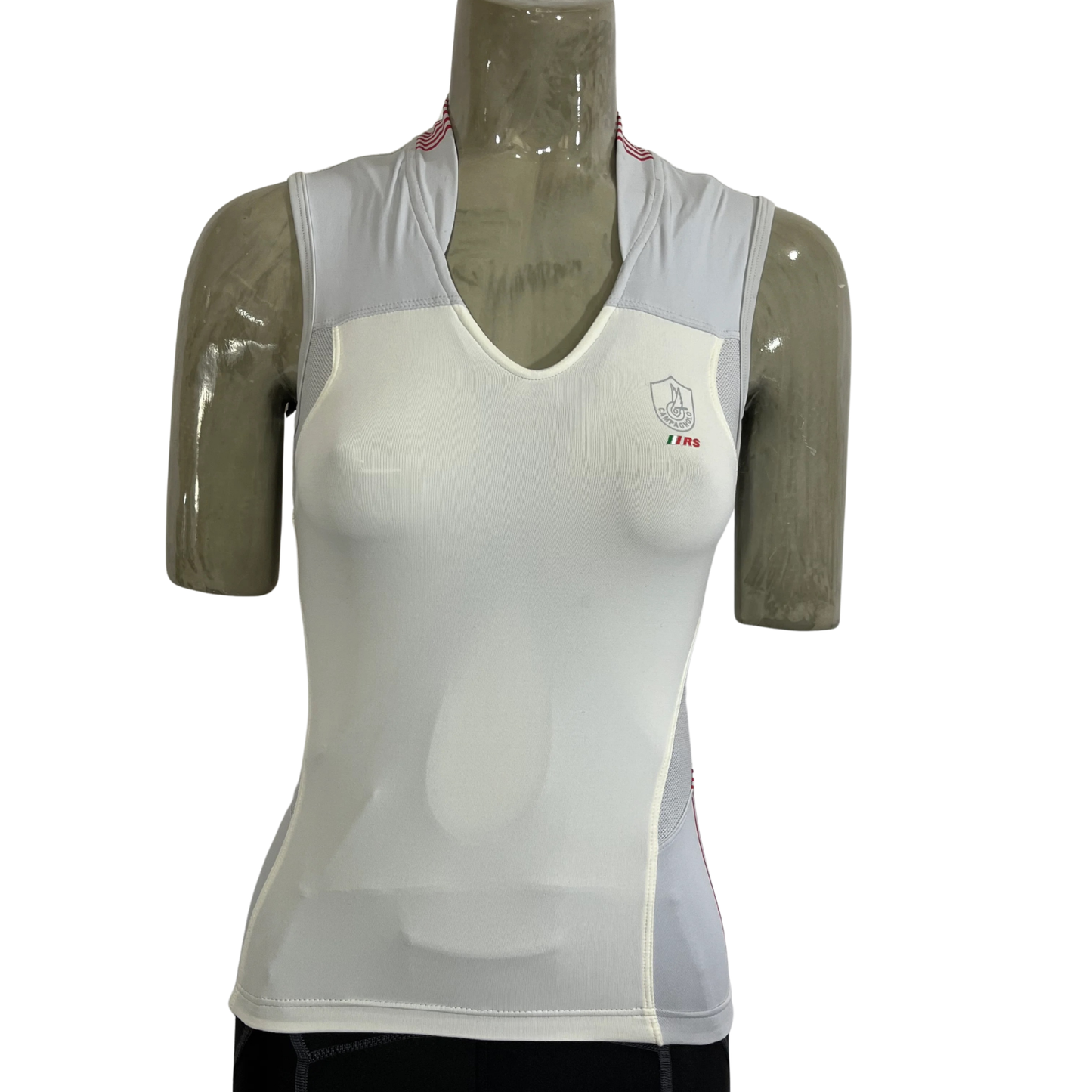 Campagnolo sleeveless women’s jersey off white