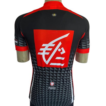 Nalini UCI Pro Tour Caisse D’Epargne 1/4 zip jersey black/red