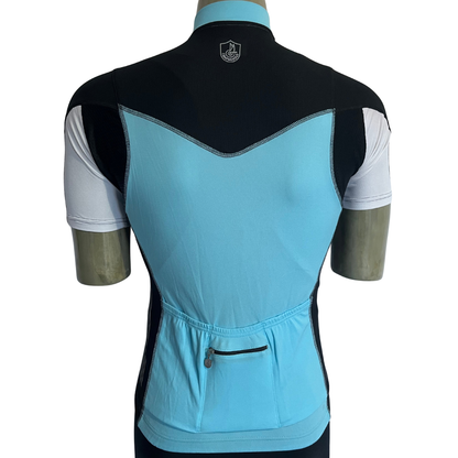 Campagnolo Raytech full zip jersey blue/black