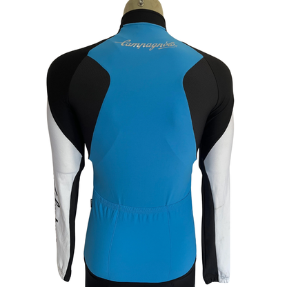 Campagnolo Spark long sleeve full zip jersey blue/white