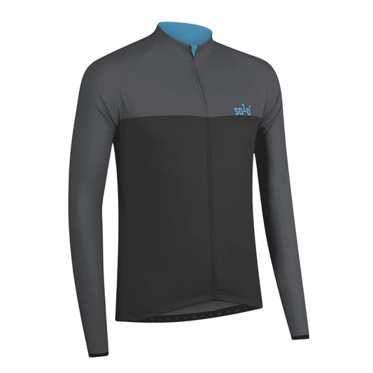 Solo Jersey M 3-Season grey/blue XL