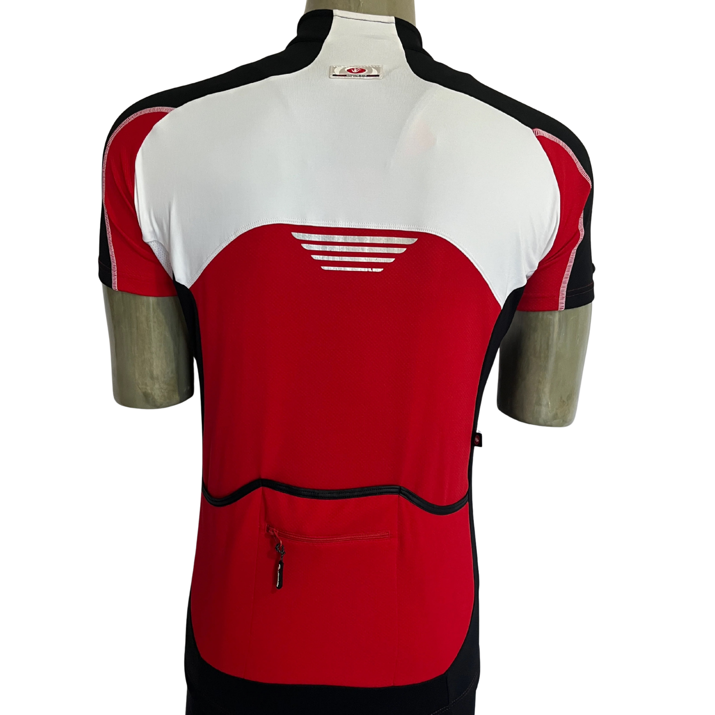 Bicycle Line Texas full zip jersey red/white/black