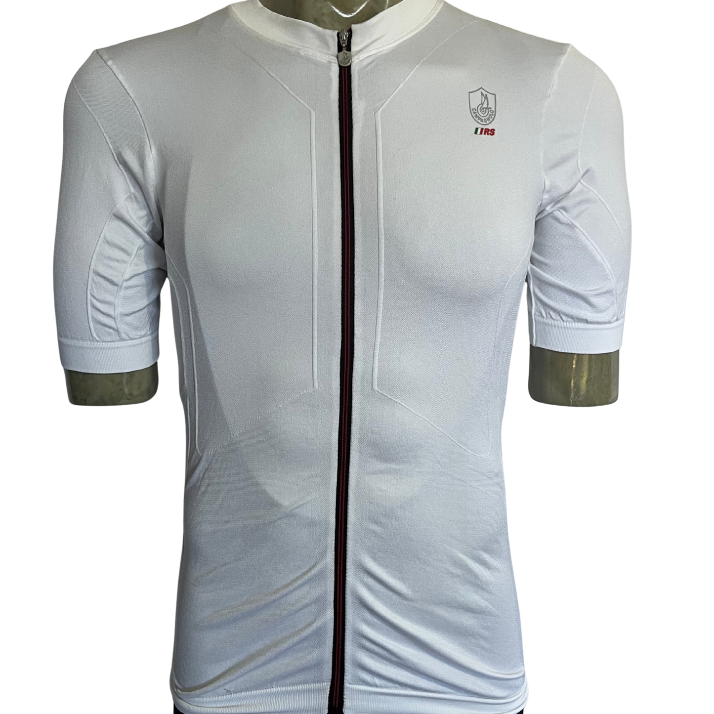 Campagnolo Racing Seamless full zip jersey white