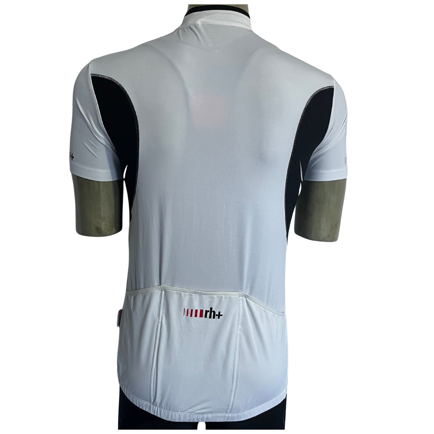 RH+ Vertigo 1/2 zip jersey white