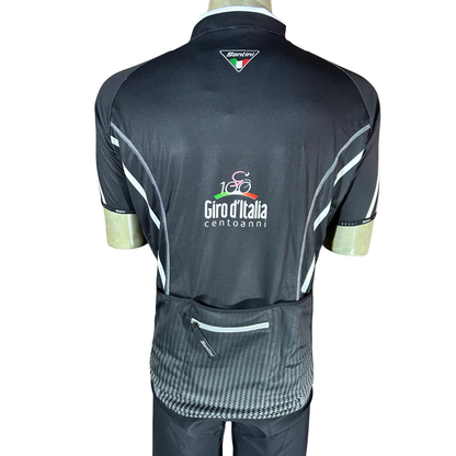 SANTINI Giro 100 Years Black / Pink Jersey XXL