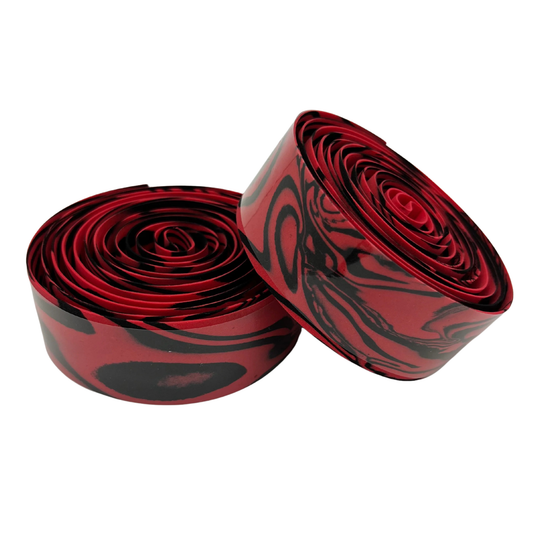 BBB RACE RIBBON HANDLEBAR TAPE - BLACK / RED