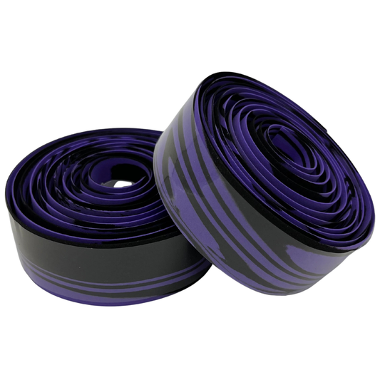 BBB RACE RIBBON HANDLEBAR TAPE - PURPLE / BLACK