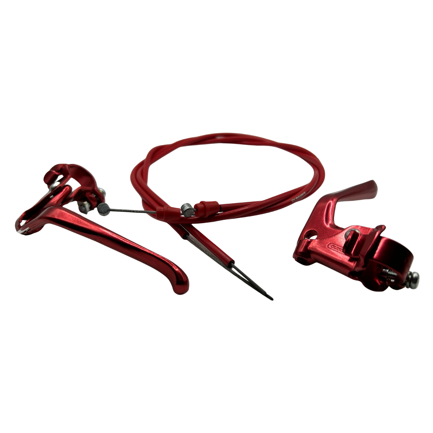 SHIMANO Tourney 80x BMX Brakes - NOS - ANODIZED RED