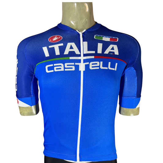 CASTELLI Italia Team Jersey Blue MEDIUM