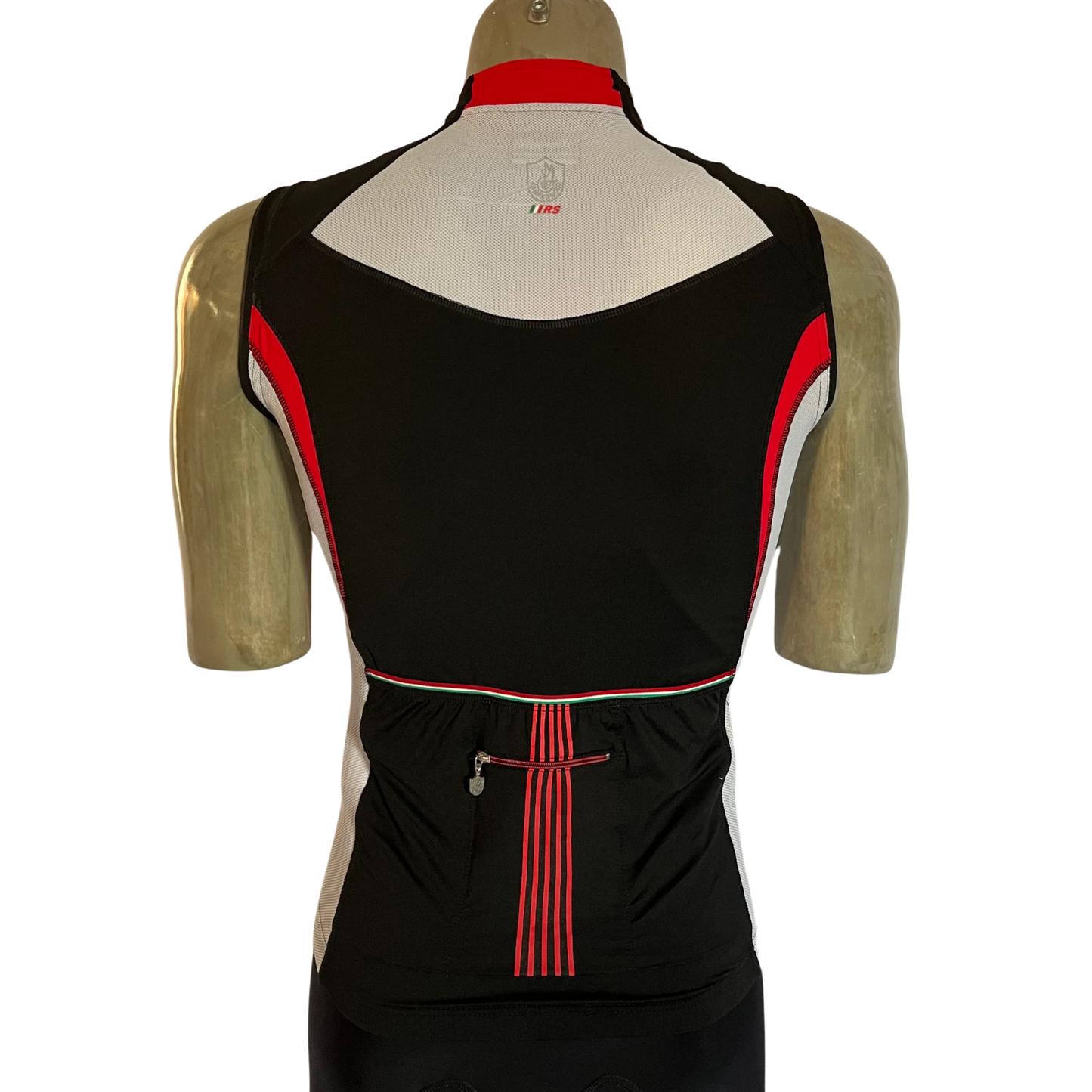 Campagnolo sleeveless full zip jersey black