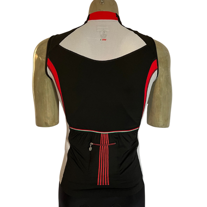 Campagnolo sleeveless full zip jersey black