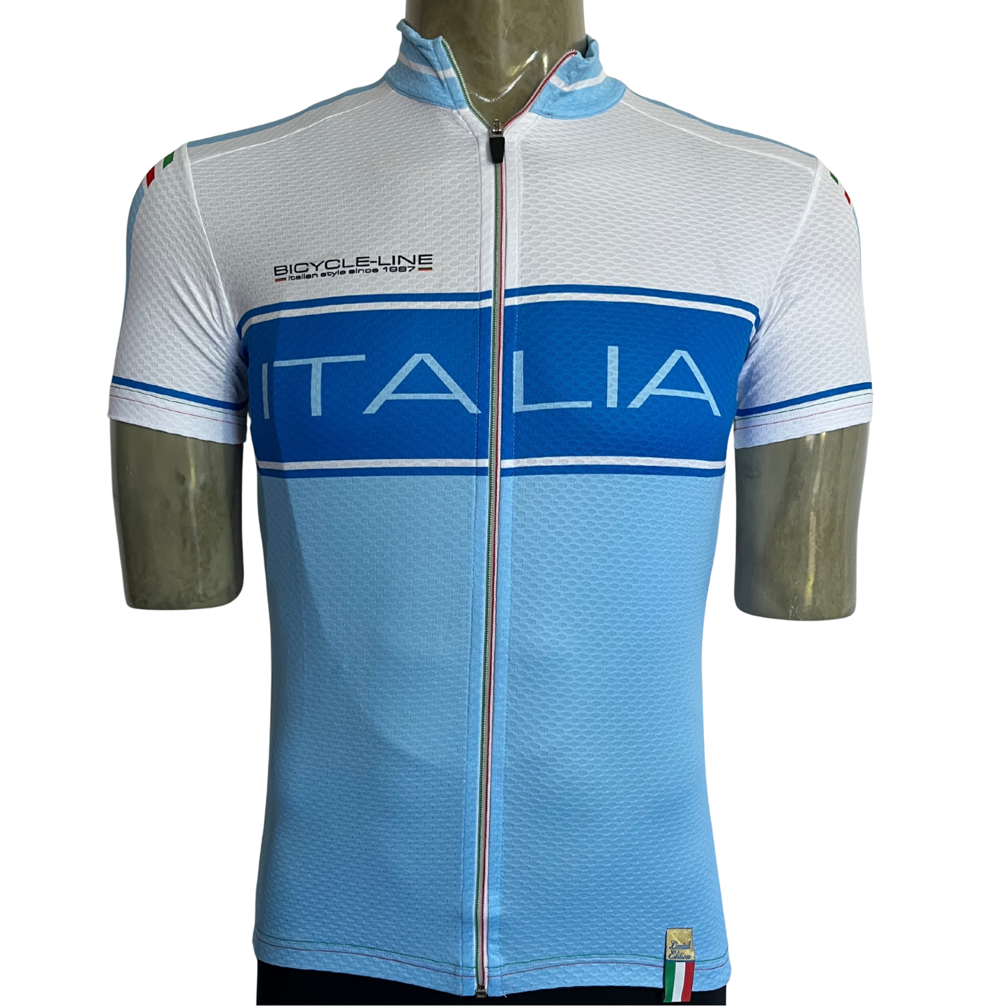 Bicycle Line Azzurra Italia full zip jersey