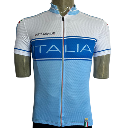 Bicycle Line Azzurra Italia full zip jersey