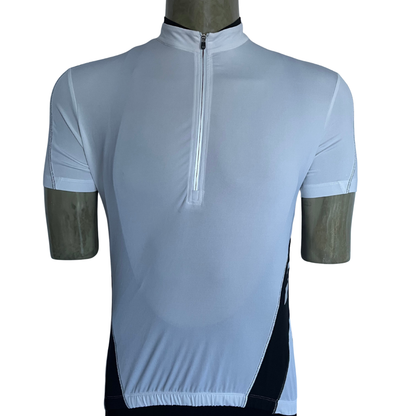 RH+ Vertigo 1/2 zip jersey white
