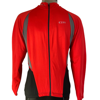 Campagnolo Argon long sleeve full zip jersey red