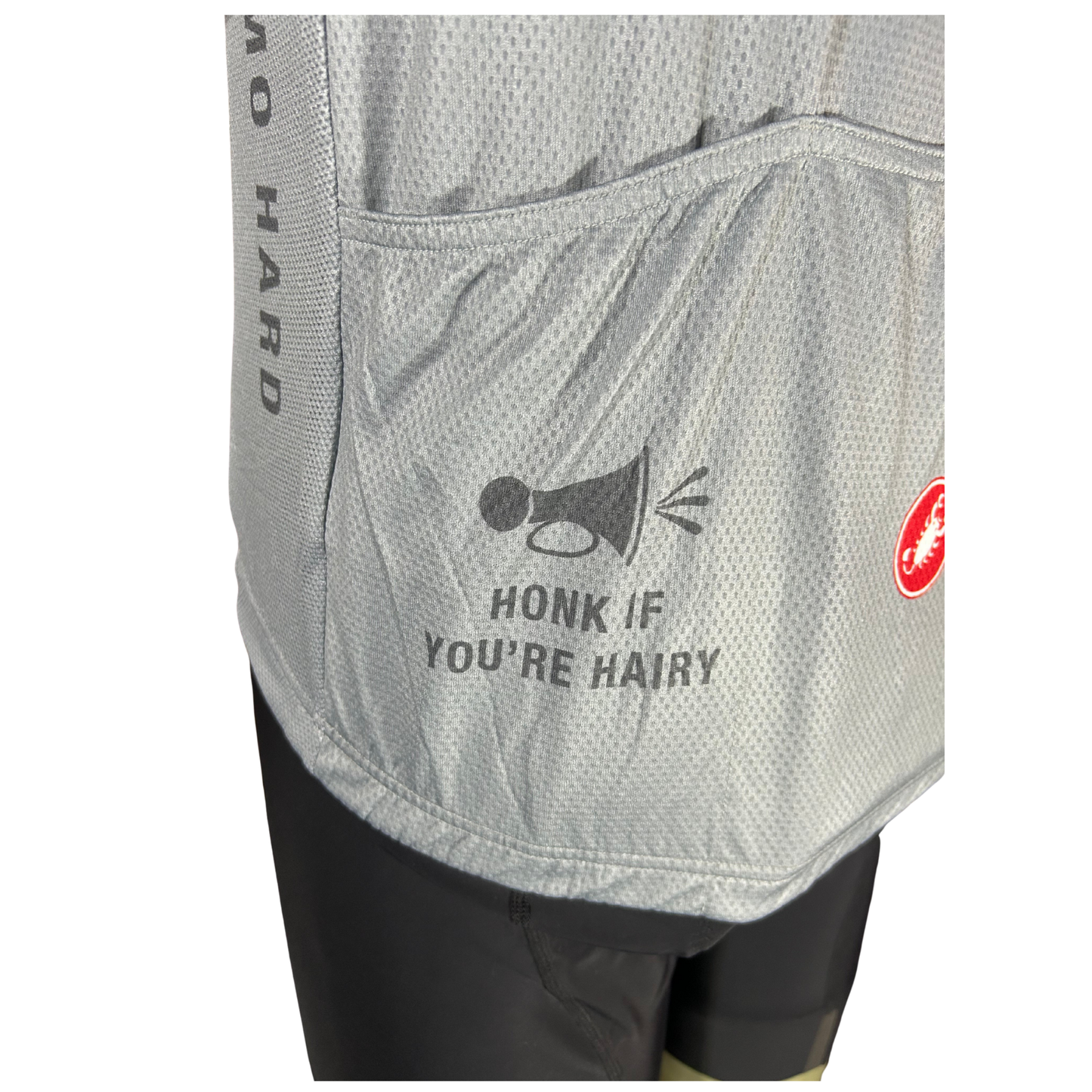 Castelli Movember Team Full Zip Jersey Grey