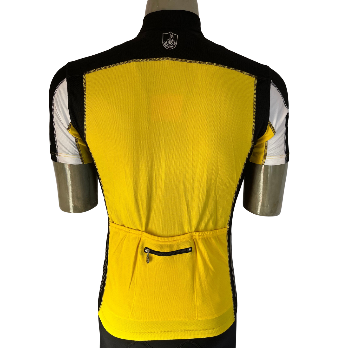 Campagnolo Raytech full zip jersey yellow