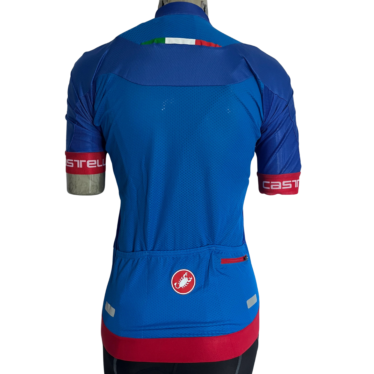 Castelli Volata 2 full zip jersey blue