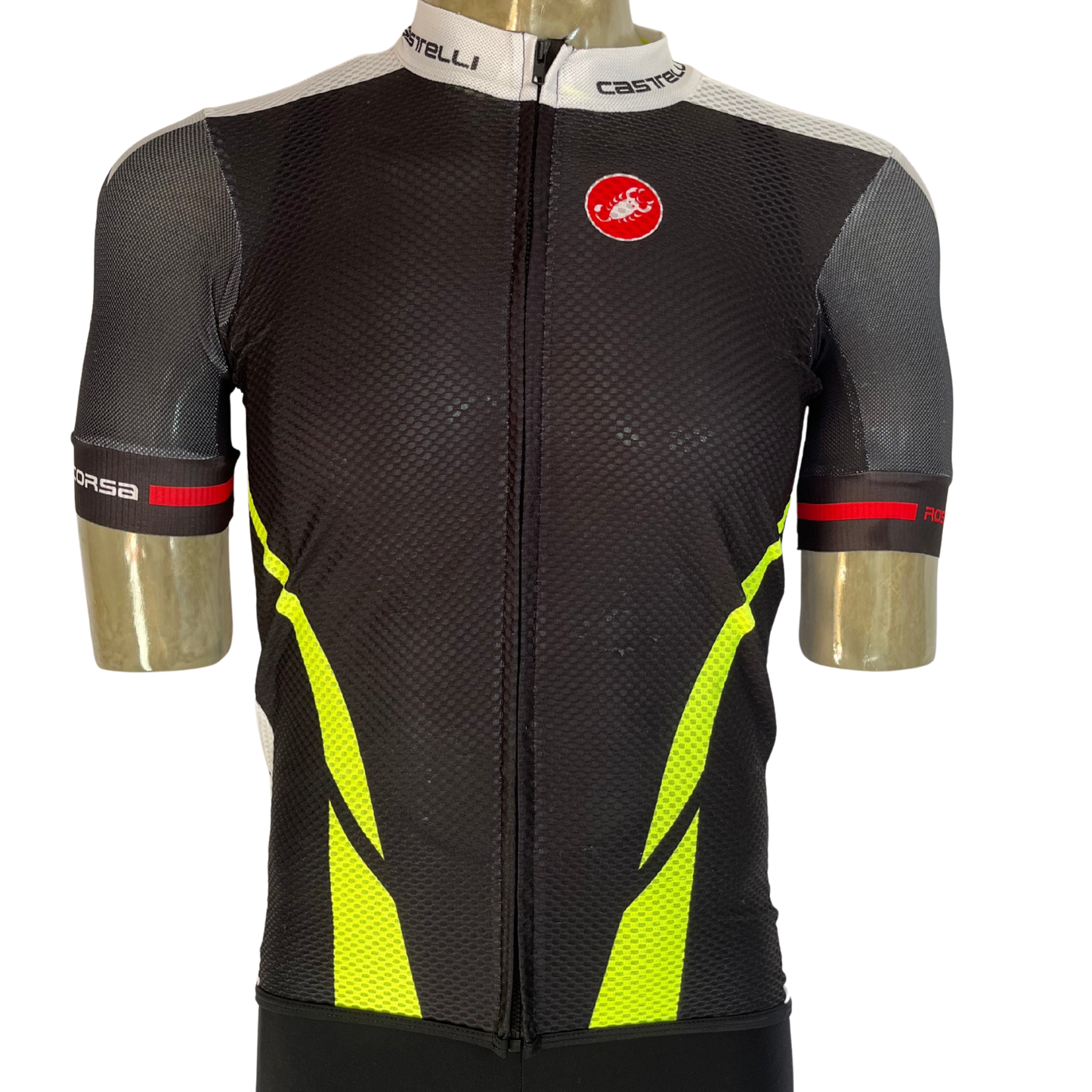Castelli Climbers full zip jersey black