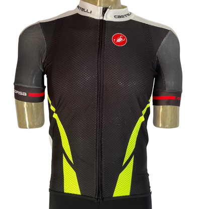 Castelli Climbers full zip jersey black