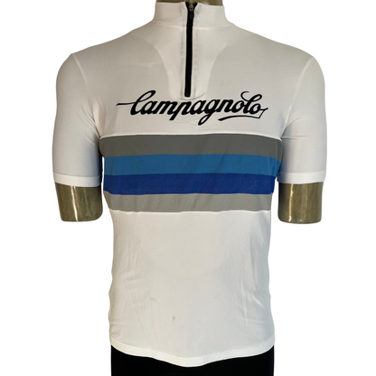 Campagnolo Aleegro High Neck 1/4 zip jersey white