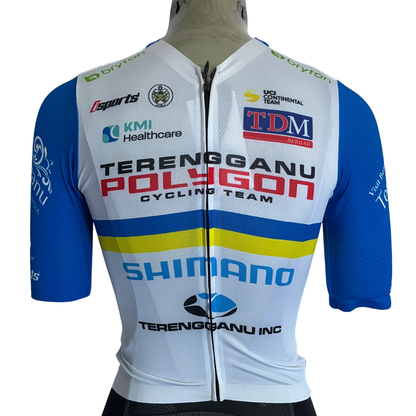 Isports Pelaton TSG 2023 fan jersey full zip white