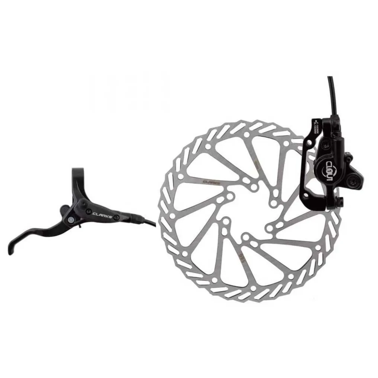 CLARKS CLOUT 1 HYDRAULIC DISC BRAKE SET - FRONT