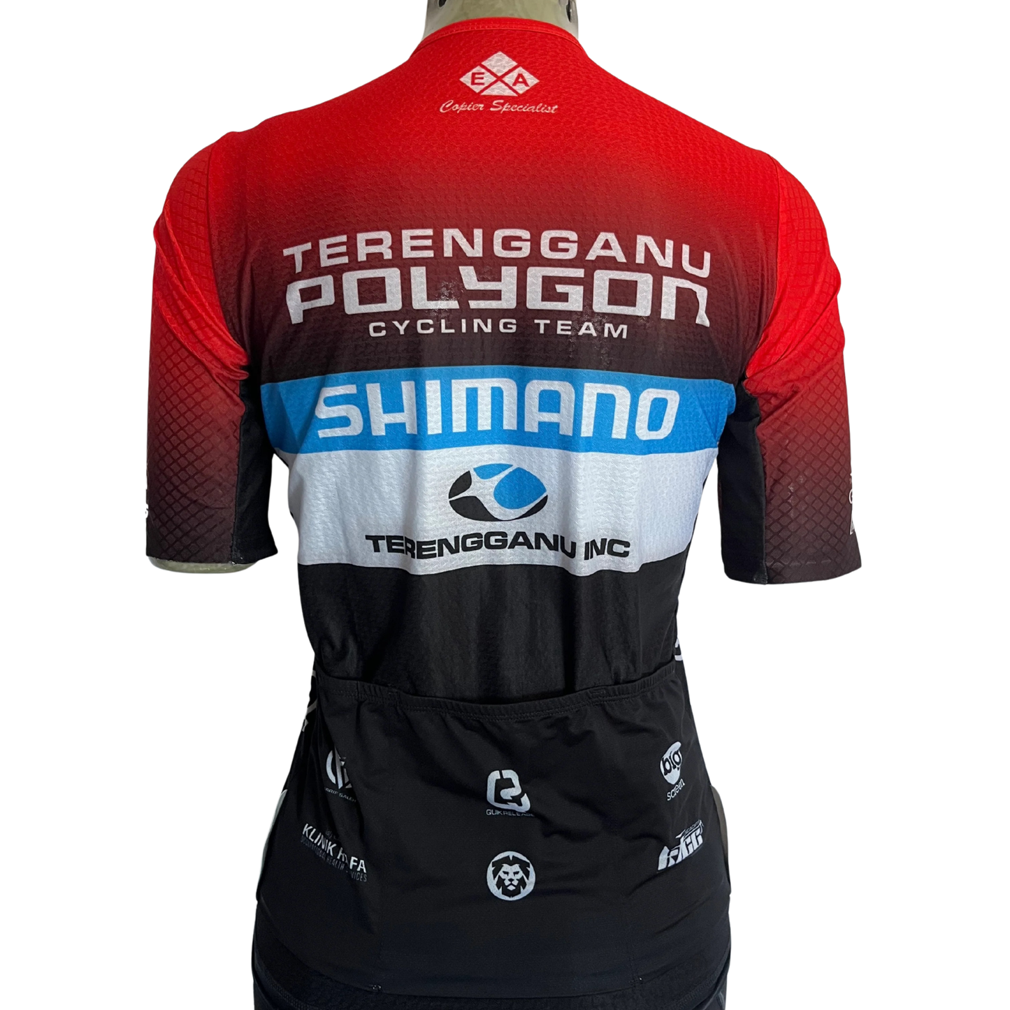 Isports TSG 2022 fan jersey full zip red