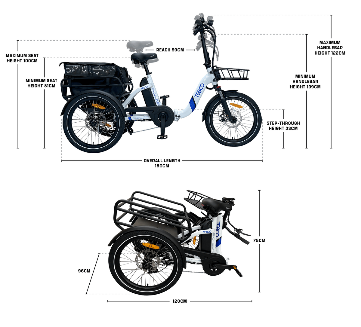 TEBCO PIONEER | Electric Tricycle