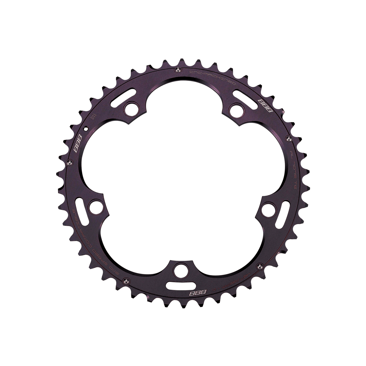 BBB BCR-21C ROAD GEAR CHAINRING 46T - CAMPAG COMPATIBLE
