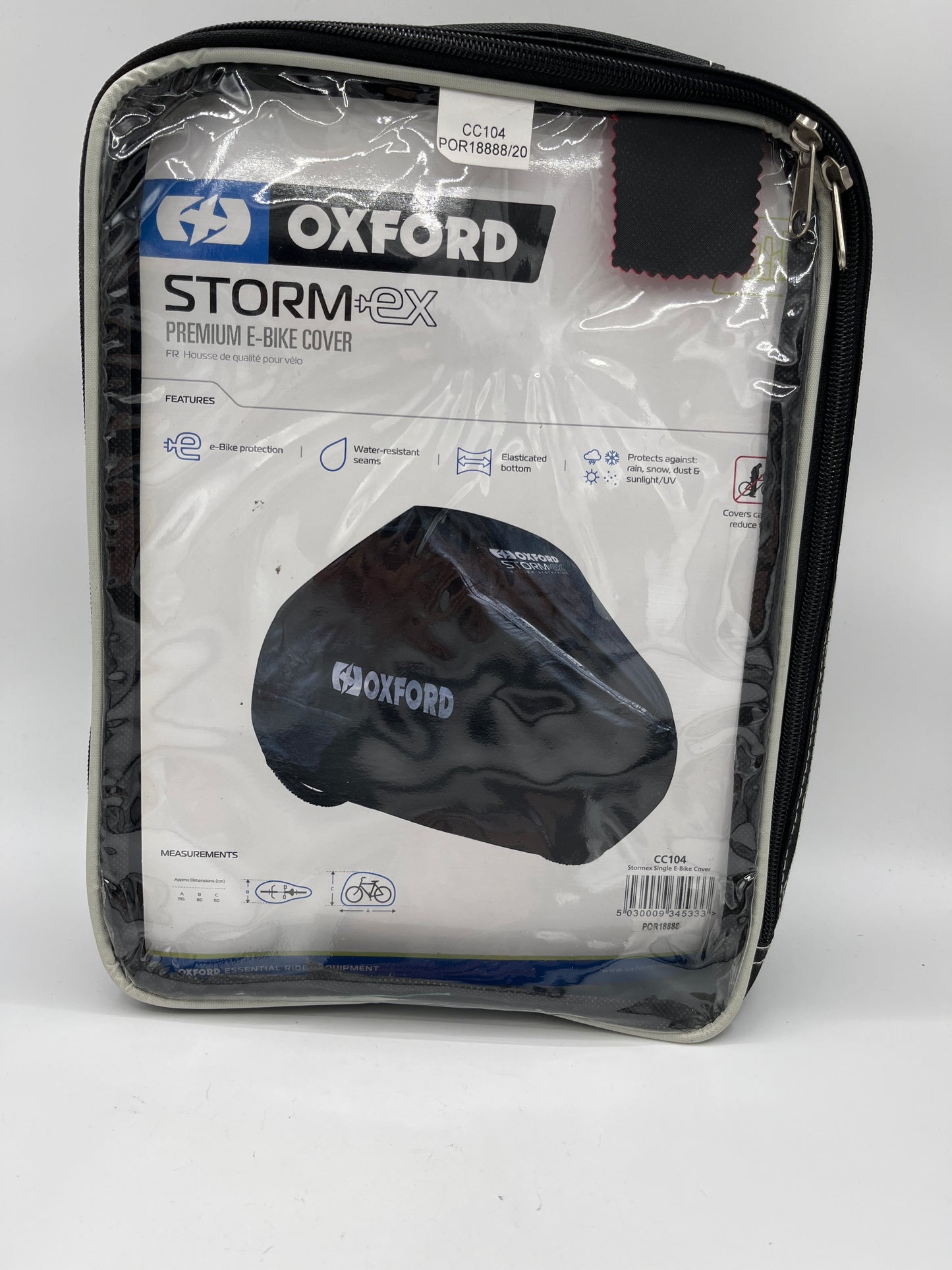 OXFORD STORM EX PREMIUM E-BIKE COVER